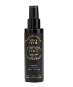 Silky Cool Gold Radiance Toner for Hydration & Renewal