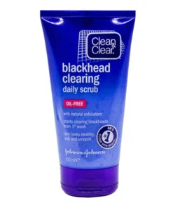 Clean & Clear Daily Scrub Face Wash – Blackhead Clearing