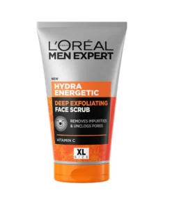 L'Oréal Men Face Scrub – Energize and Refine Skin